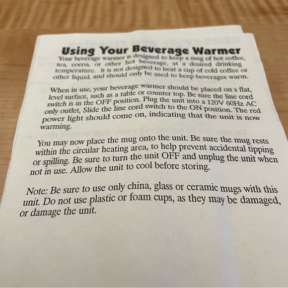 Home Sweet Home Ceramic Mug & Electric Beverage Warmer Hearts Apples Country Tea - Picture 14 of 15